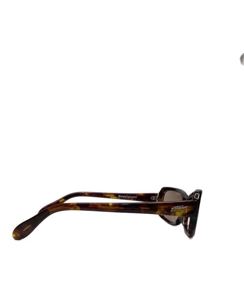 stussy（ステューシー）stussy (ステューシー) サングラス ブラウンの古着・服飾アイテム