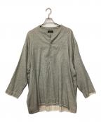 J.S HOMESTEADジャーナルスタンダード ホームステッド）の古着「sailor CUT-OFF shirt」｜グレー