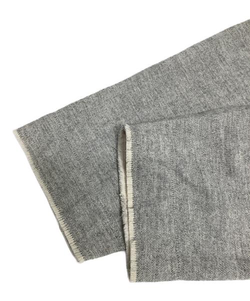 J.S HOMESTEAD（ジャーナルスタンダード ホームステッド）J.S HOMESTEAD (ジャーナルスタンダード ホームステッド) sailor CUT-OFF shirt グレー サイズ:Lの古着・服飾アイテム