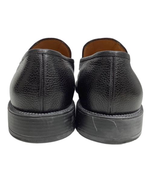 Salvatore Ferragamo（サルヴァトーレ フェラガモ）Salvatore Ferragamo (サルヴァトーレ フェラガモ) レザーローファー ブラック サイズ:9 2Eの古着・服飾アイテム
