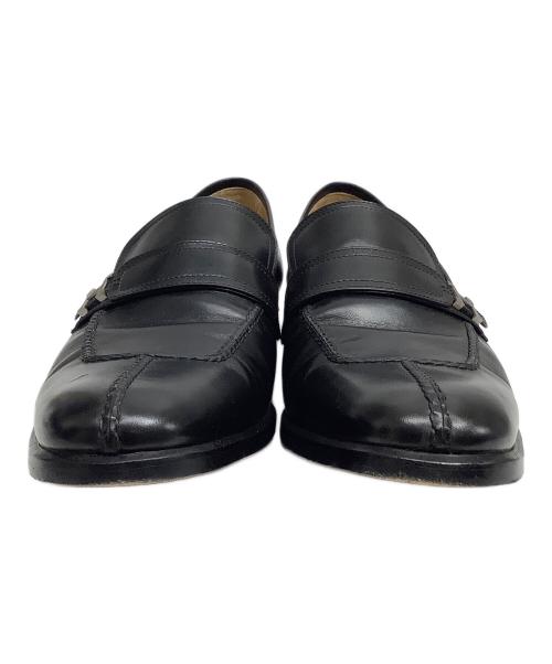 HERMES（エルメス）HERMES (エルメス) コンスタンスレザーシューズ ブラック サイズ:42の古着・服飾アイテム