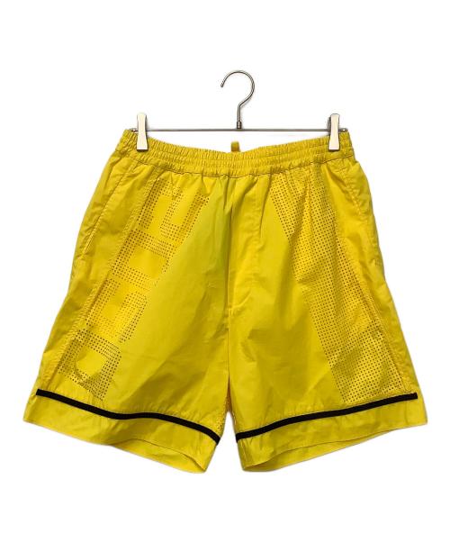 DSQUARED2（ディースクエアード）DSQUARED2 (ディースクエアード) ショートパンツ イエロー サイズ:S 未使用品の古着・服飾アイテム