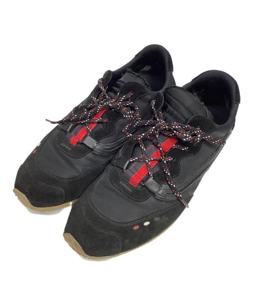 MONCLER（モンクレール）MONCLER (モンクレール) スニーカー ブラック サイズ:43の古着・服飾アイテム