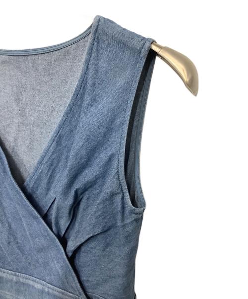 Diagram（ダイアグラム）Diagram (ダイアグラム) ノースリーブワンピース ブルー サイズ:36の古着・服飾アイテム