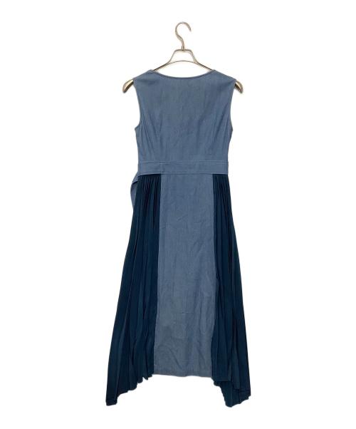 Diagram（ダイアグラム）Diagram (ダイアグラム) ノースリーブワンピース ブルー サイズ:36の古着・服飾アイテム