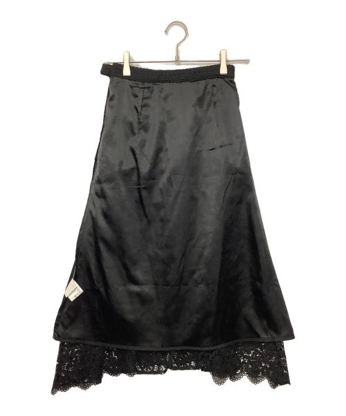 GRACE CONTINENTAL（（グレースコンチネンタル）GRACE CONTINENTAL (（グレースコンチネンタル) レーススカート ブラック サイズ:36の古着・服飾アイテム