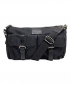 BURBERRY BLACK LABELバーバリーブラックレーベル）の古着「ショルダーバッグ」｜ブラック