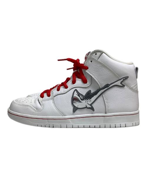 NIKE SB（ナイキエスビー）NIKE SB (ナイキエスビー) ハイカットスニーカー ホワイト サイズ:28cmの古着・服飾アイテム