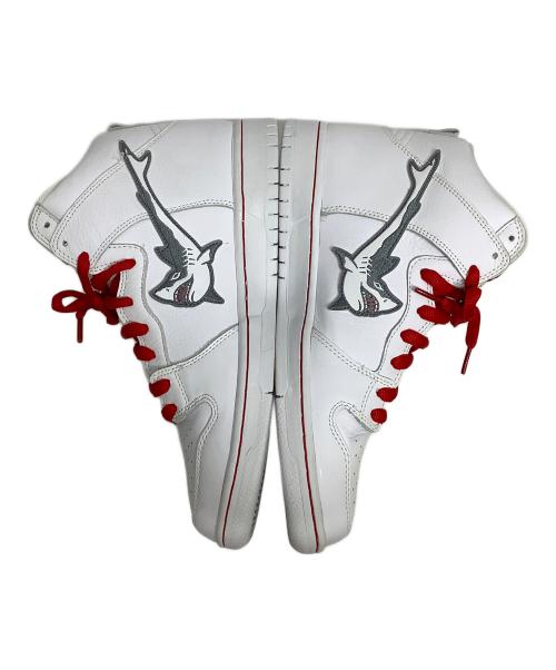 NIKE SB（ナイキエスビー）NIKE SB (ナイキエスビー) ハイカットスニーカー ホワイト サイズ:28cmの古着・服飾アイテム