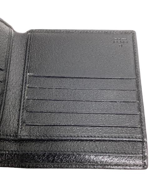 GUCCI（グッチ）GUCCI (グッチ) 2つ折り財布 ブラックの古着・服飾アイテム
