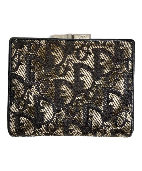 Christian Dior（クリスチャン ディオール）Christian Dior (クリスチャン ディオール) がま口財布 ベージュの古着・服飾アイテム