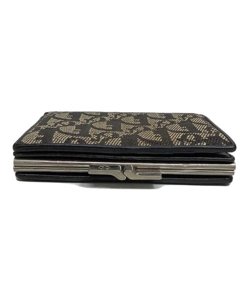 Christian Dior（クリスチャン ディオール）Christian Dior (クリスチャン ディオール) がま口財布 ベージュの古着・服飾アイテム