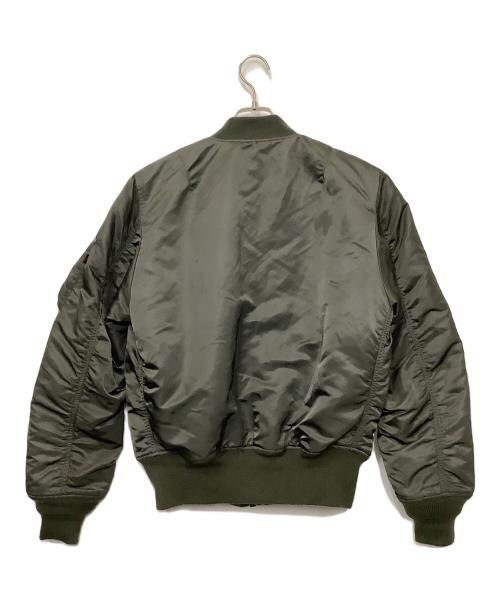 ALPHA（アルファ）ALPHA (アルファ) フライトジャケット カーキ サイズ:Sの古着・服飾アイテム