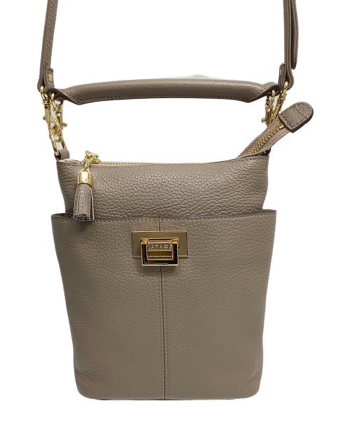 ATAO（アタオ）ATAO (アタオ) ミニショルダーバッグ ブラウンの古着・服飾アイテム