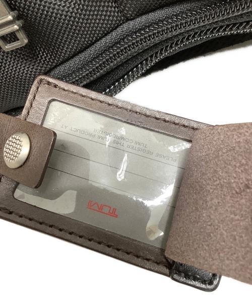 TUMI（トゥミ）TUMI (トゥミ) リュック ブラック×ダークブラウンの古着・服飾アイテム