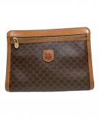 CELINEセリーヌ）の古着「セカンドバッグ」｜ブラウン