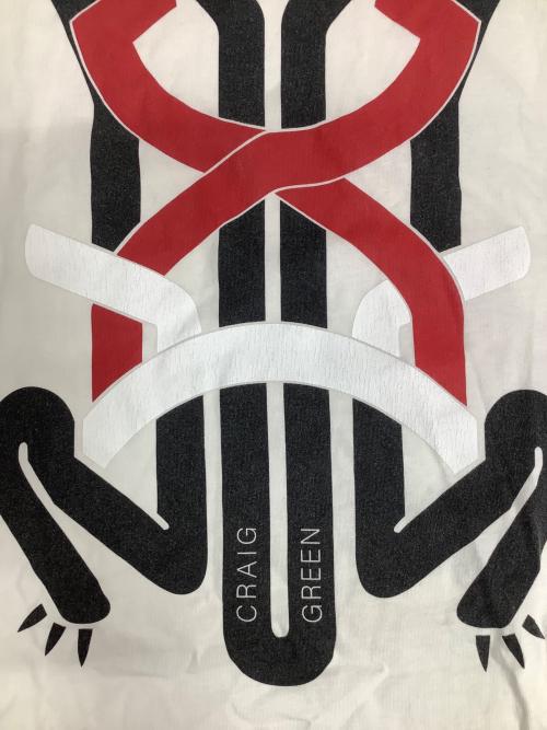 MONCLER（モンクレール）MONCLER (モンクレール) 半袖カットソー ホワイト サイズ:XLの古着・服飾アイテム