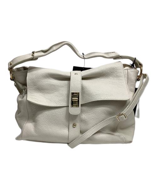 MARCO BIANCHINI（マルコビアンキーニ）MARCO BIANCHINI (マルコビアンキーニ) ハンドバッグ ベージュの古着・服飾アイテム