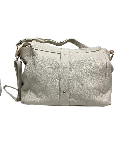 MARCO BIANCHINI（マルコビアンキーニ）MARCO BIANCHINI (マルコビアンキーニ) ハンドバッグ ベージュの古着・服飾アイテム