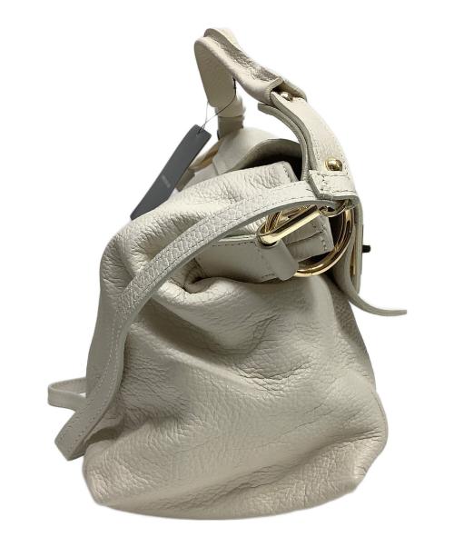 MARCO BIANCHINI（マルコビアンキーニ）MARCO BIANCHINI (マルコビアンキーニ) ハンドバッグ ベージュの古着・服飾アイテム