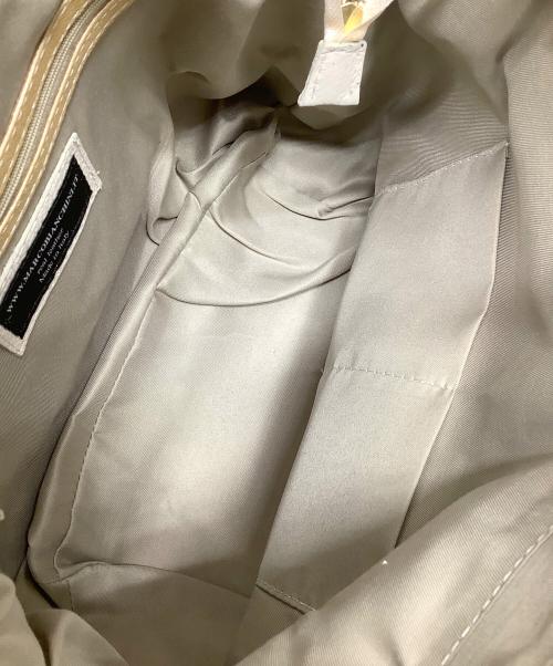 MARCO BIANCHINI（マルコビアンキーニ）MARCO BIANCHINI (マルコビアンキーニ) ハンドバッグ ベージュの古着・服飾アイテム