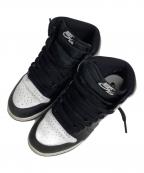 NIKEナイキ）の古着「ハイカットスニーカー」｜ホワイト×ブラック