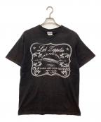 Hanesヘインズ）の古着「プリントTシャツ」｜ブラック