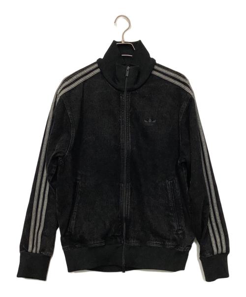 adidas Originals（アディダスオリジナル）adidas originals (アディダスオリジナル) DENIM FIREBIRD TRACKTOP ブラック サイズ:Lの古着・服飾アイテム