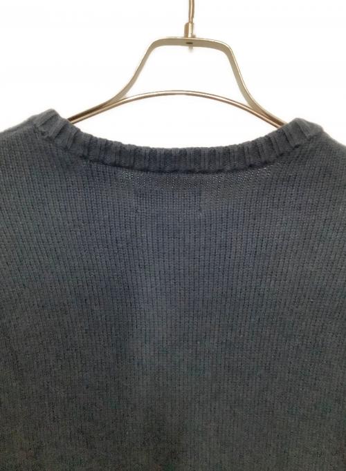 CHAPS RALPH LAUREN（チャップス ラルフローレン）CHAPS RALPH LAUREN (チャップス ラルフローレン) クルーネックニット ネイビー サイズ:Mの古着・服飾アイテム