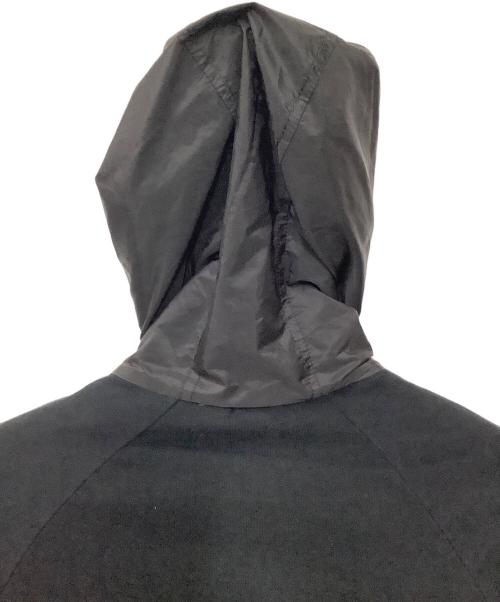 PRADA（プラダ）PRADA (プラダ) ナイロン切り替えジップパーカー ブラック サイズ:Sの古着・服飾アイテム