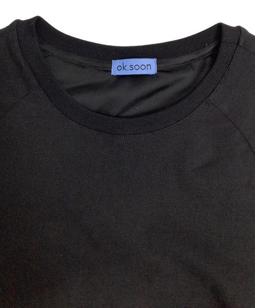 ok.soon（オクスン）ok.soon (オクスン) 切替ワンピース ブラック サイズ:Sの古着・服飾アイテム