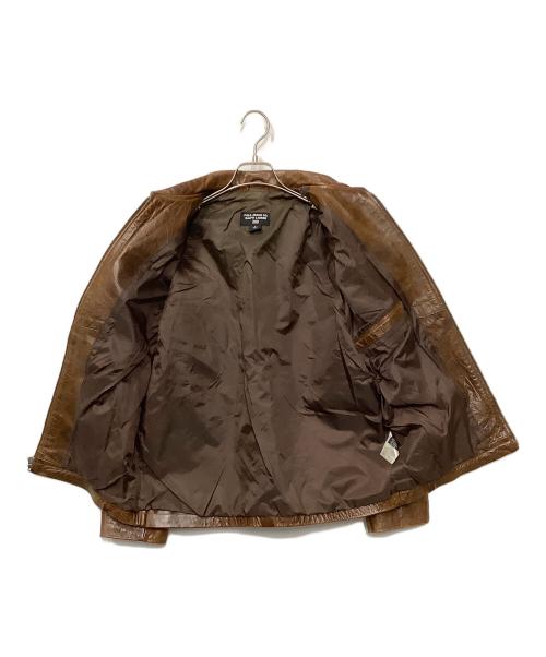 POLO JEANS CO.（ポロジーンズカンパニー）POLO JEANS CO. (ポロジーンズカンパニー) レザージャケット ブラウン サイズ:Sの古着・服飾アイテム