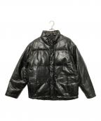 Timberlandティンバーランド）の古着「レザージャケット」｜ブラック