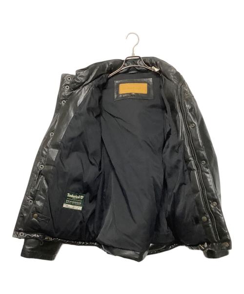 Timberland（ティンバーランド）Timberland (ティンバーランド) レザージャケット ブラック サイズ:Mの古着・服飾アイテム