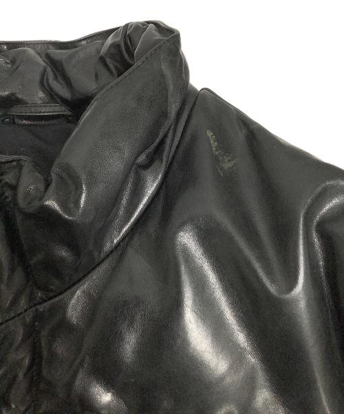 Timberland（ティンバーランド）Timberland (ティンバーランド) レザージャケット ブラック サイズ:Mの古着・服飾アイテム