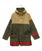 POLO COUNTRYポロカントリー）の古着「マウンテンパーカー」｜ブラウン×レッド