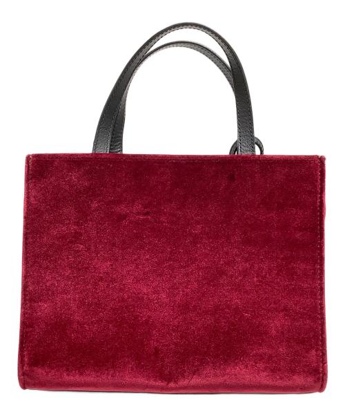 Kate Spade（ケイトスペード）Kate Spade (ケイトスペード) 2WAYショルダーバッグ ワインレッドの古着・服飾アイテム