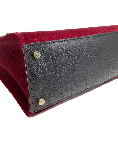 Kate Spade（ケイトスペード）Kate Spade (ケイトスペード) 2WAYショルダーバッグ ワインレッドの古着・服飾アイテム