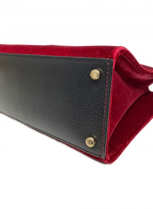 Kate Spade（ケイトスペード）Kate Spade (ケイトスペード) 2WAYショルダーバッグ ワインレッドの古着・服飾アイテム