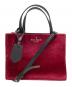 Kate Spade（ケイトスペード）の古着「2WAYショルダーバッグ」｜ワインレッド