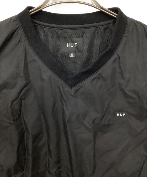 HUF（ハフ）HUF (ハフ) ナイロンベスト ブラック サイズ:Mの古着・服飾アイテム