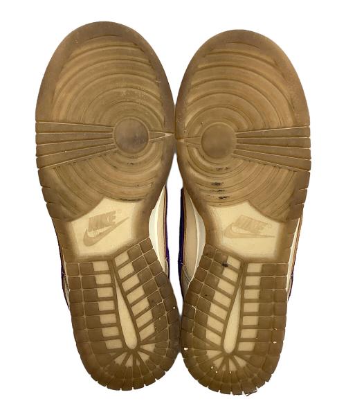 NIKE（ナイキ）NIKE (ナイキ) スニーカー ベージュ×ブラウン×パープル サイズ:26.5の古着・服飾アイテム