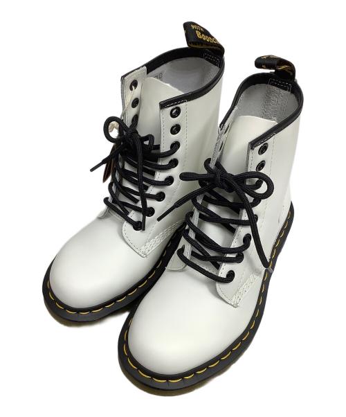 Dr.Martens（ドクターマーチン）Dr.Martens (ドクターマーチン) 8ホールブーツ ホワイト サイズ:EU36 未使用品の古着・服飾アイテム