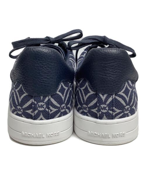MICHAEL KORS（マイケル・コース）MICHAEL KORS (マイケル・コース) ロゴデザイン柄スニーカー ネイビー サイズ:9Mの古着・服飾アイテム