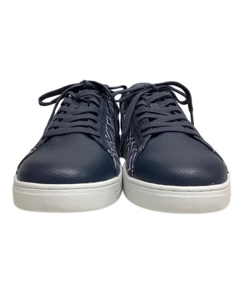 MICHAEL KORS（マイケル・コース）MICHAEL KORS (マイケル・コース) ロゴデザイン柄スニーカー ネイビー サイズ:9Mの古着・服飾アイテム