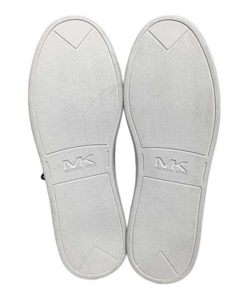 MICHAEL KORS（マイケル・コース）MICHAEL KORS (マイケル・コース) ロゴデザイン柄スニーカー ネイビー サイズ:9Mの古着・服飾アイテム
