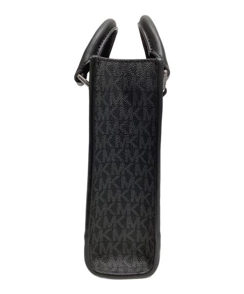 MICHAEL KORS（マイケル・コース）MICHAEL KORS (マイケルコース) ショルダーバッグ ブラック×グレーの古着・服飾アイテム