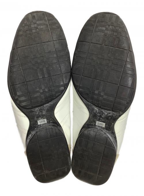 BURBERRY（バーバリー）BURBERRY (バーバリー) ゴルフシューズ ホワイト サイズ:27cmの古着・服飾アイテム