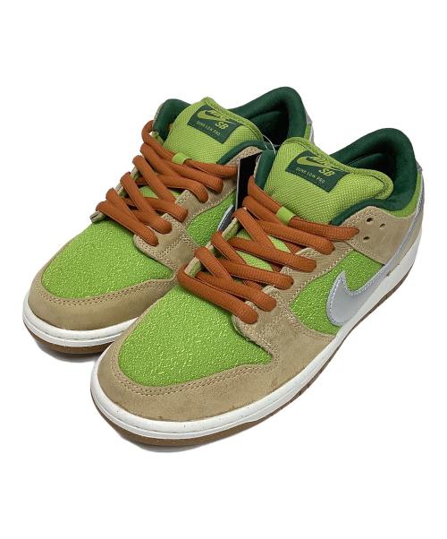 NIKE SB（ナイキエスビー）NIKE SB (ナイキエスビー) ローカットスニーカー 黄緑 サイズ:27.5 未使用品の古着・服飾アイテム