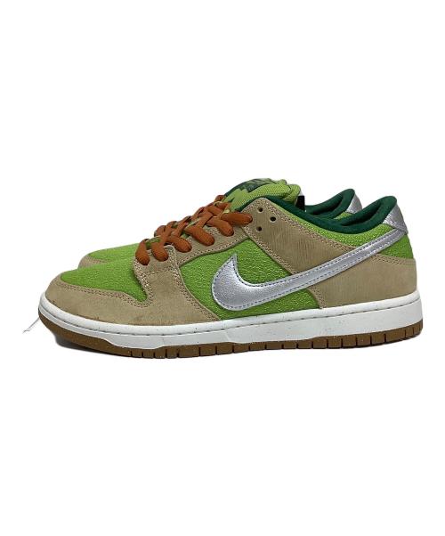 NIKE SB（ナイキエスビー）NIKE SB (ナイキエスビー) ローカットスニーカー 黄緑 サイズ:27.5 未使用品の古着・服飾アイテム
